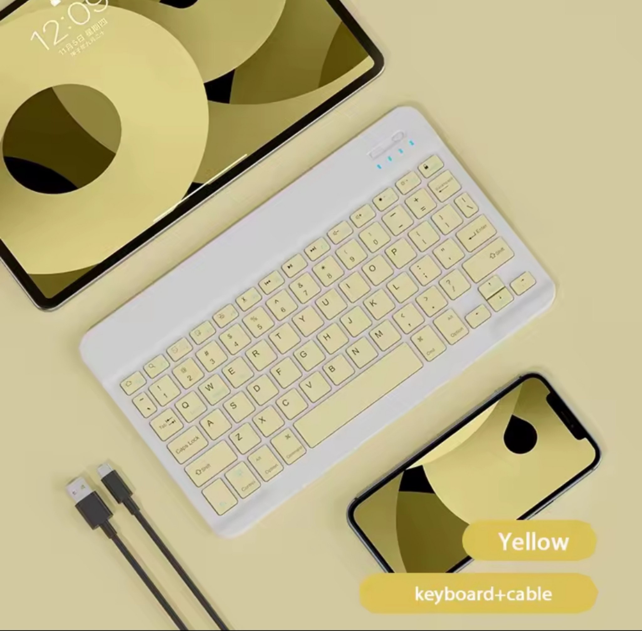 Bluetooth keyboard view 3